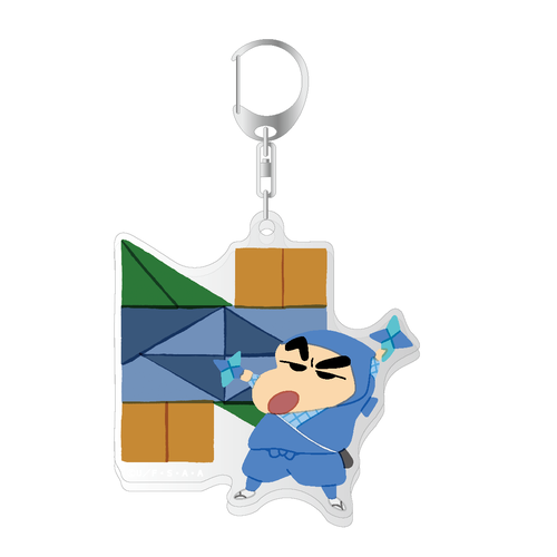 クレヨンしんちゃん アクリルキーホルダー AtoZ 『N』 | クレヨン